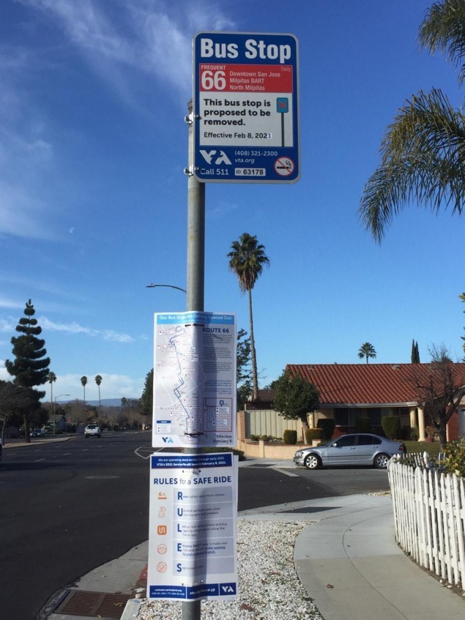 Bus Stop Balancing | VTA