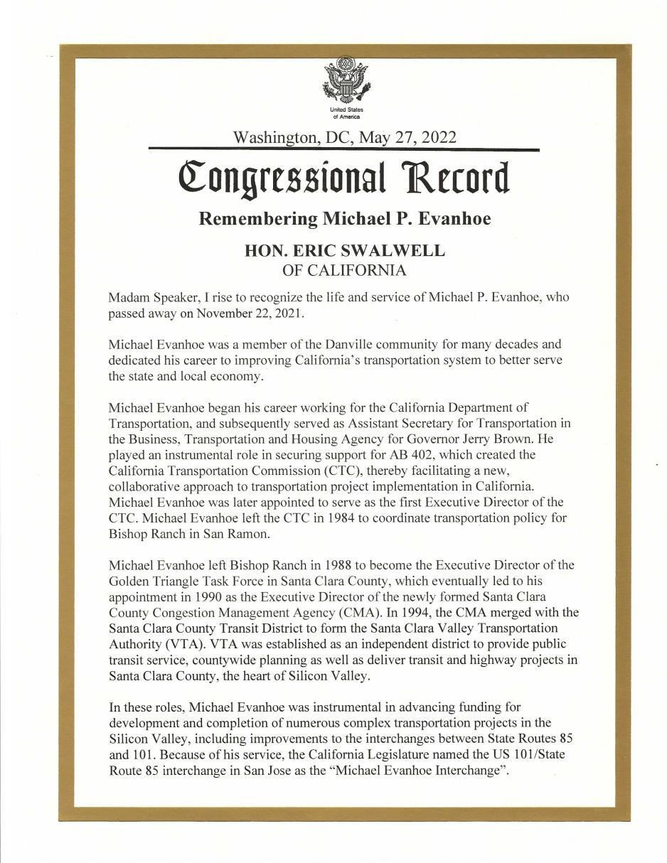 congressional record