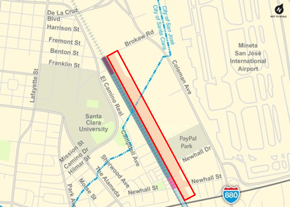 Location of NYMF Construction Notice 