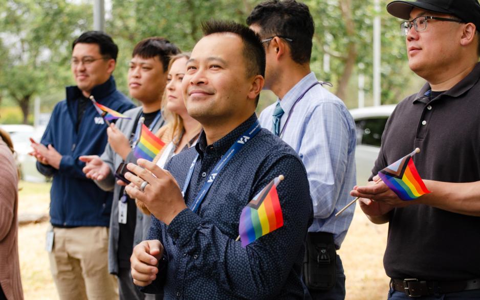 VTA pride flag