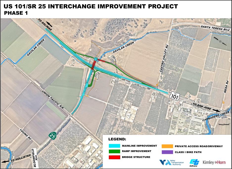 US 101/SR 25 Interchange Final Design Exhibit US 101/SR 25 Interchange Final Design Exhibit