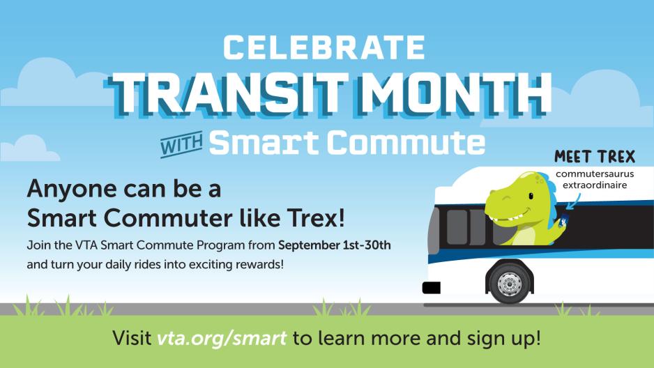 Celebrate Transit Month with VTA Smart Commute