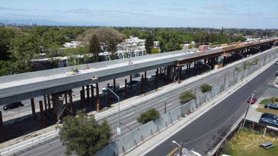 A bridge in East San Jose